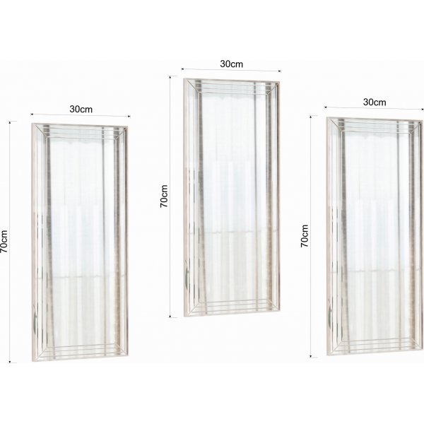 Ensemble de miroirs Neom - Transparent Ensemble de miroirs Neom - Transparent