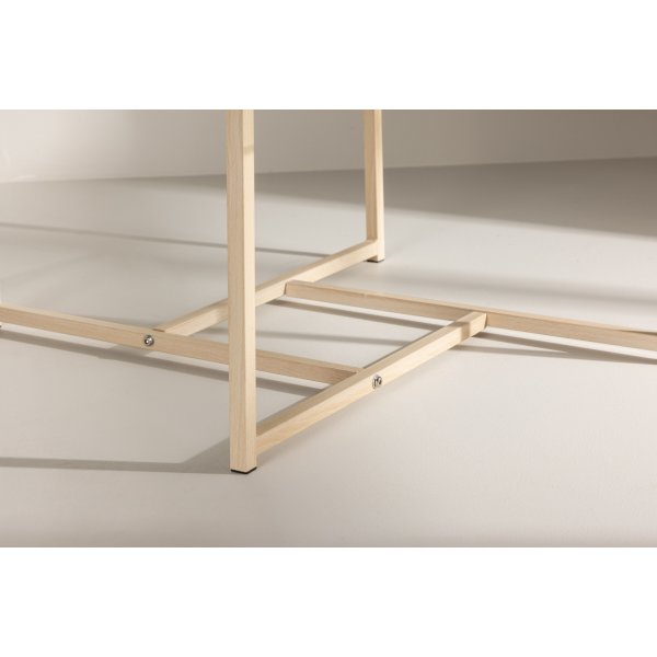 Hybrid soffbord 80 x 80 cm - Whitewash Hybrid soffbord 80 x 80 cm - Whitewash