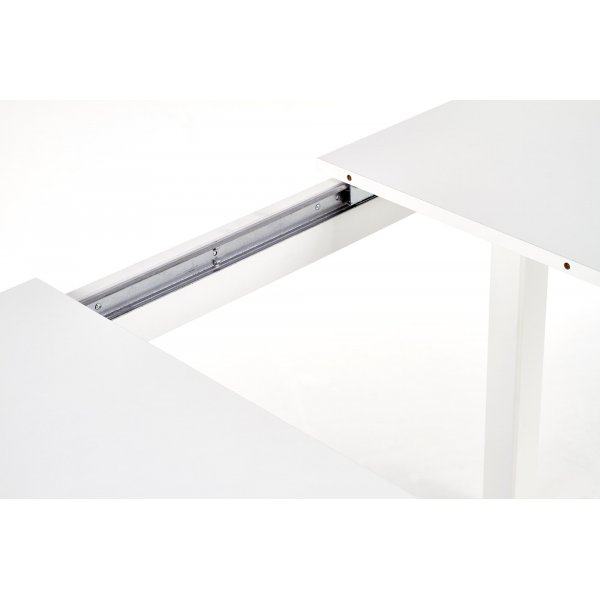 Table à manger Adélé 118-158 cm - Blanc Table à manger Adélé 118-158 cm - Blanc