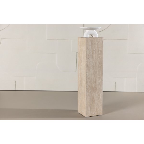 Ramsvik sidobord H:95 cm - Travertin-look