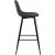 Wilma barstol 101 cm - Antracit/svart