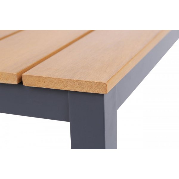 Loungesoffa Belair med bord - Grå/ljusgrå Loungesoffa Belair med bord - Grå/ljusgrå