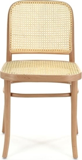 Chaise de salle à manger No 811 avec assise et dossier en rotin - Couleur du cadre en option Chaise de salle à manger No 811 avec assise et dossier en rotin - Couleur du cadre en option