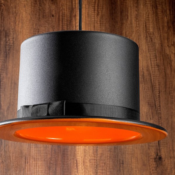 Plafonnier Forte MR-316 - Noir/orange