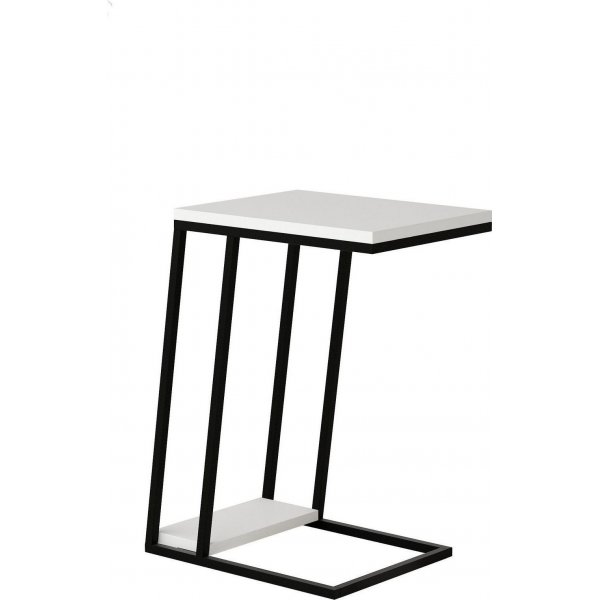 Pal sidobord 30 x 40 cm - Vit