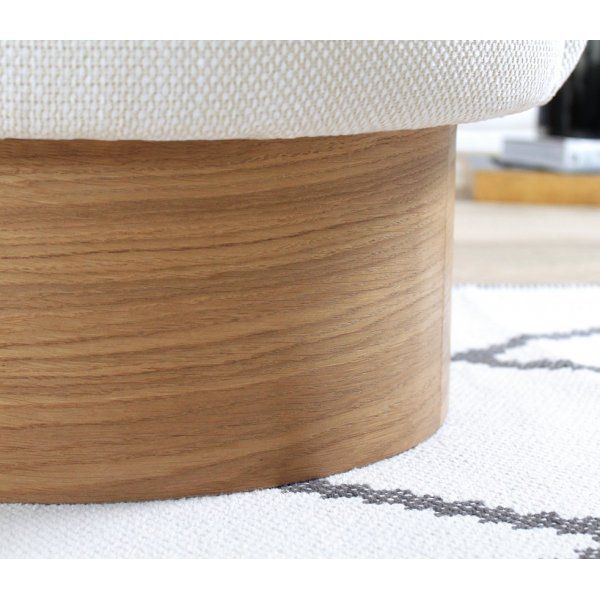 Pouf Barren - Crème Pouf Barren - Crème