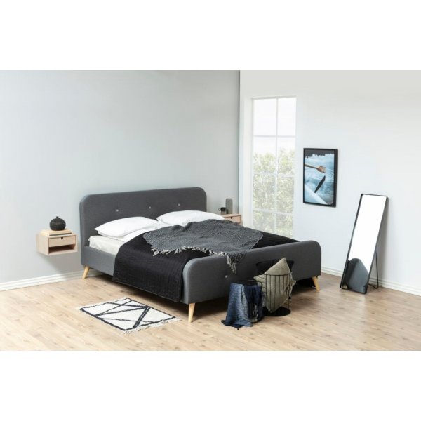 Century sängbord vägghängt i Vitpigmenterad ek Century sängbord vägghängt i Vitpigmenterad ek