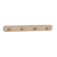 Confect kroklist - 4 krokar - Whitewash-ek/metall Confect kroklist - 4 krokar - Whitewash-ek/metall