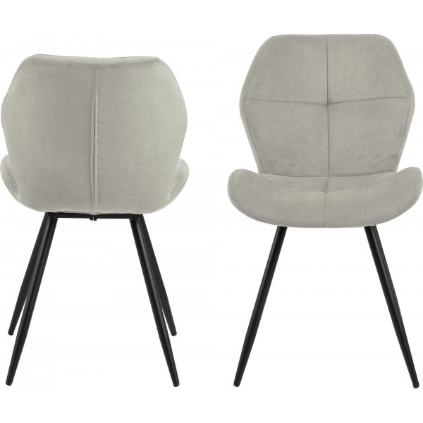 Chaise de salle  manger Petri - Marron