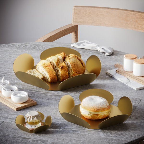 Plat décoratif Rhodes - Or Plat décoratif Rhodes - Or