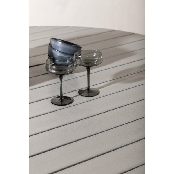 Break eettafel 150 cm - Grijs/Wit