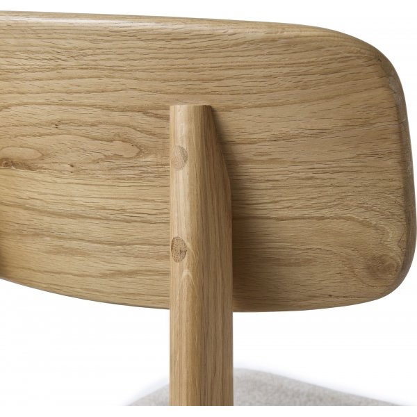 Chaise de salle à manger Kleppen - Sable/chêne Chaise de salle à manger Kleppen - Sable/chêne