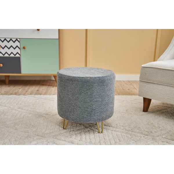 Pouf Asmara - Gris Pouf Asmara - Gris