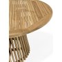 Salt ovalt matbord i teak - 200 cm