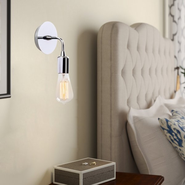 Harput wandlamp N-1323 - Chroom