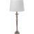 Lampe de table Salon - Argent/cru - 55 cm