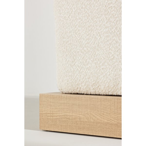 Ivy sittpuff - Vit boucle Ivy sittpuff - Vit boucle