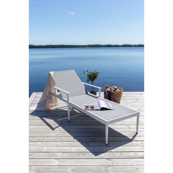 Break solsäng - Vit Break solsäng - Vit