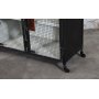 Vintage metallskp 172x150 cm