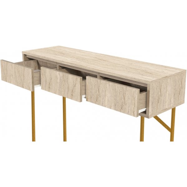 Laxus consoletafel - Travertijn