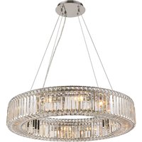 Villa ljuskrona D80cm - Kristall Villa ljuskrona D80cm - Kristall