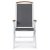 Ekenäs positionsstol vit aluminium - Polywood + Möbelvårdskit för textilier