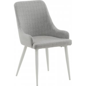 Chaise de salle  manger Paradis - Gris clair/blanc