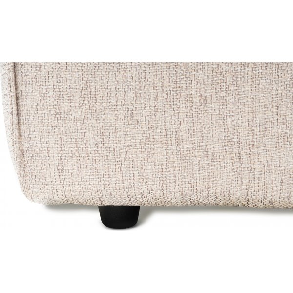 Lora hoekfauteuil links - Lichtbruin