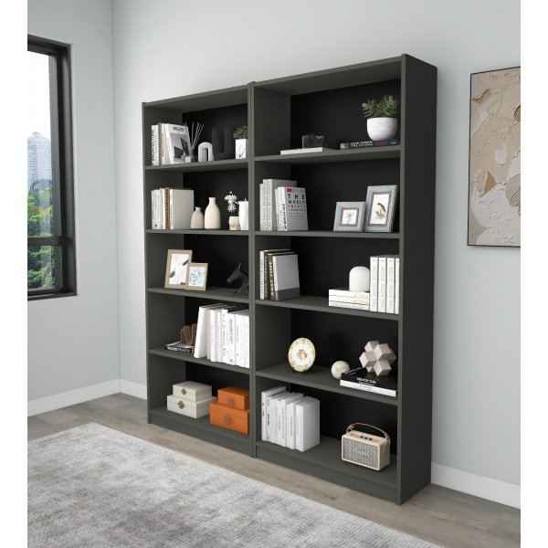 Bibliothèque Bigs - Gris foncé Bibliothèque Bigs - Gris foncé