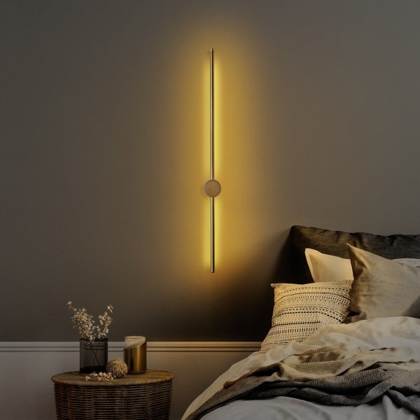 Glavo wandlamp 2 - Goud