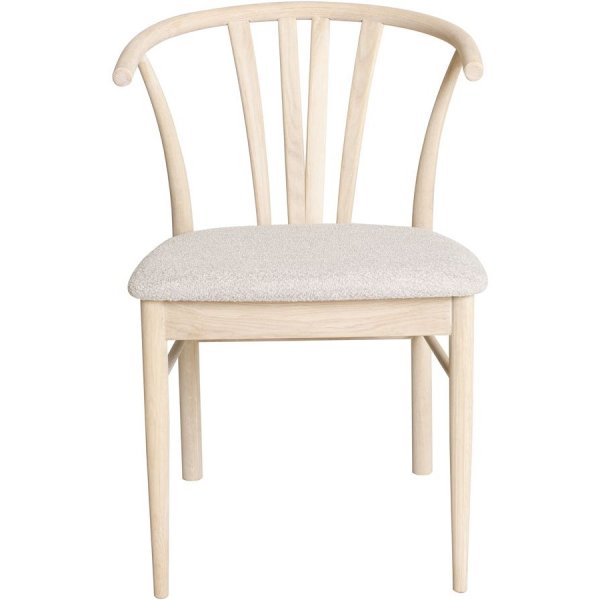 Chaise Aron - Blanc / beige Chaise Aron - Blanc / beige