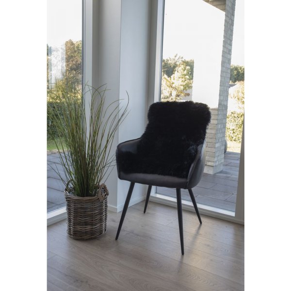 Lamsleer - Zwart - 50x85 Lamsleer - Zwart - 50x85
