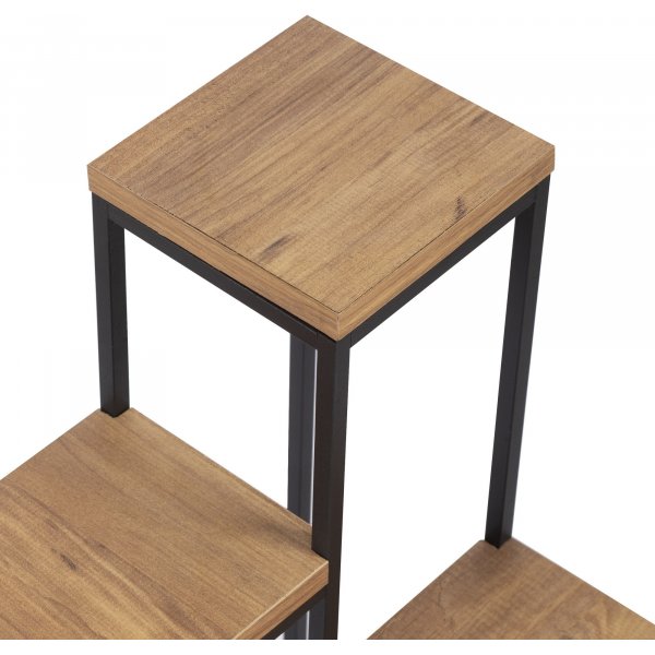 Etagère à plantes Jason - Pin/noir Etagère à plantes Jason - Pin/noir