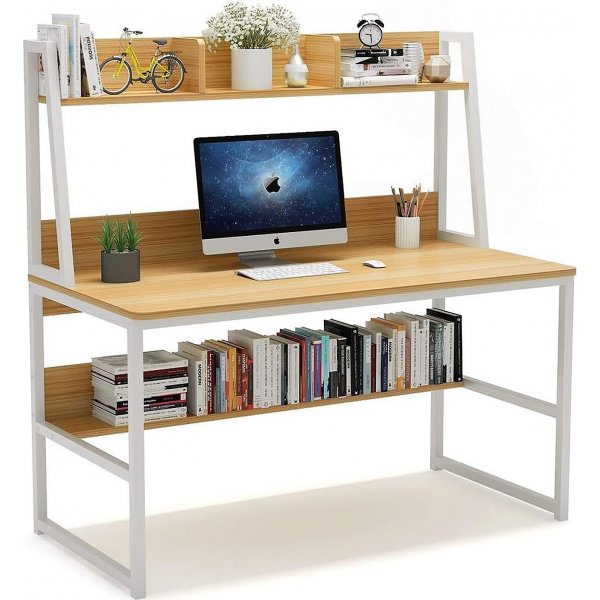 Majestic skrivbord Ek/vit - 120 x 60 cm