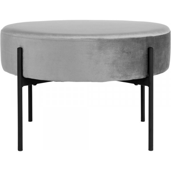 Amadora Sittpuff - Gr/svart