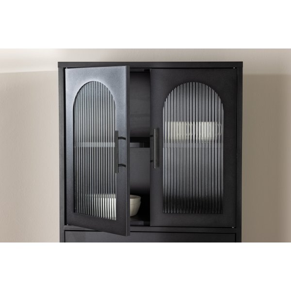 La paz vitrinskåp - Svart La paz vitrinskåp - Svart