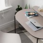 Lob skrivbord 100x72 cm - Ljus mocka