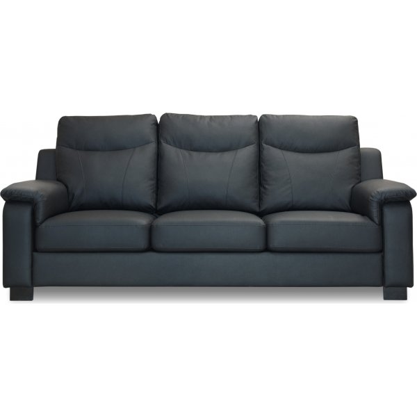 Soffa Atlas i Svart (PU) - 233 cm