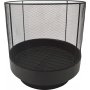 Fire blpanna 43 cm - Svart