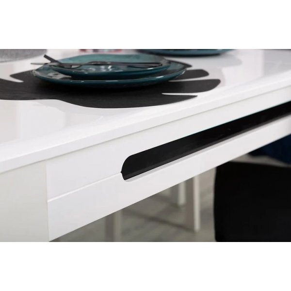 Table  manger Azteca 150-200 x 90 cm - Blanc