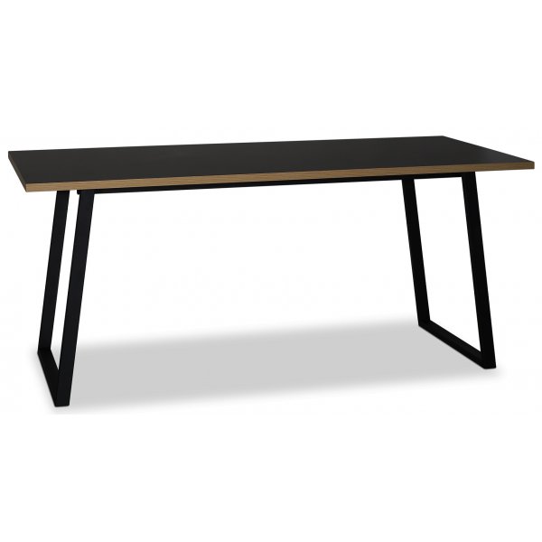 Table à manger Edge 140x90 - Stratifié haute pression (HPL) Noir Table à manger Edge 140x90 - Stratifié haute pression (HPL) Noir