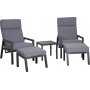 Lerida reclinerset - Gr + Textilskydd fr mbler