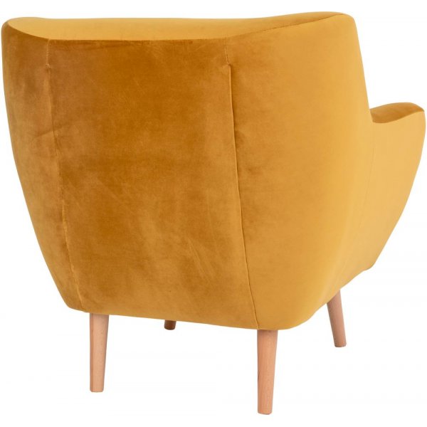 Monte Fåtölj - Gul/bok Monte Fåtölj - Gul/bok