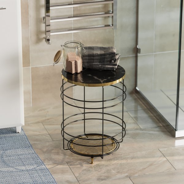 Vela 6 bijzettafel - Zwart Vela 6 bijzettafel - Zwart