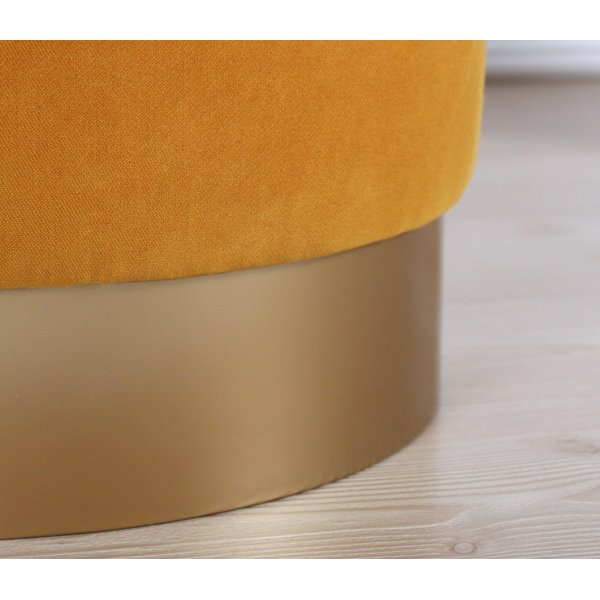 Memfis sittpuff - Senapsgul