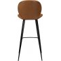 Tabouret de bar Cloud - PU marron clair
