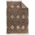 Tapis en laine Dahlia - Marron fonc