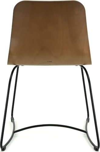 Chaise de salle  manger Hips avec base en mtal - Couleur de sige en option