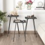 Luiz tafel 29 x 29 cm - Antraciet