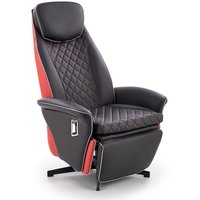 Camaro fåtölj Lyx - Svart/röd PU Camaro fåtölj Lyx - Svart/röd PU